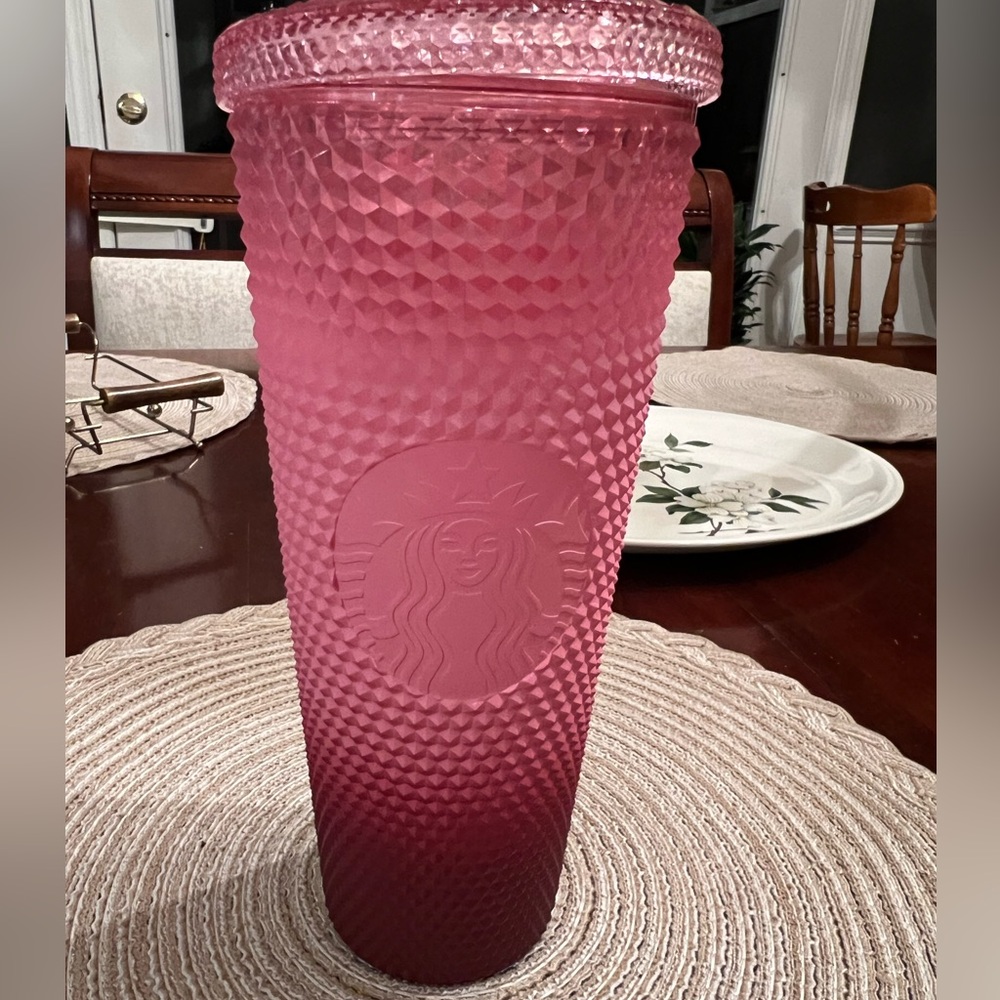 Starbucks pink studded venti tumbler